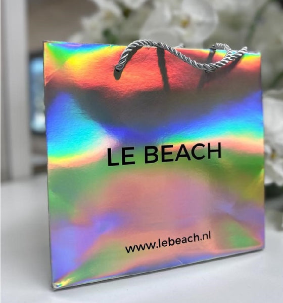 NEW! LE BEACH Illuminating Paper Bag